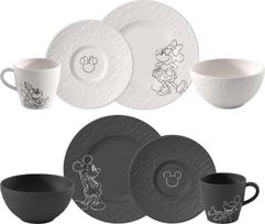 Villeroy & Boch indų rinkinys Manufacture Rock Mickey Mouse, 8 dalių