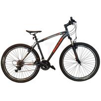 Kalnų dviratis Bisan LEON V Matt Grey/Orange (ratų dydis: 27,5", rėmo dydis: 19")