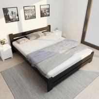 Lova su čiužiniu HARMONIJA RS, 90x200, Juoda