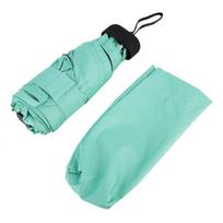 Moteriški skėčiai, Mini Travel Umbrella Ultra Light sulankstomas skėtis nuo saulės UV apsauga (žalia)