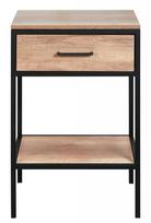 Vonios spintelė Modus country, 50,2x77,6x46,2 cm, ruda/juoda