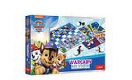 Paw Patrol šaškės ir malūnas Trefl 02798