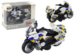Policijos motociklas su frikcine pavara