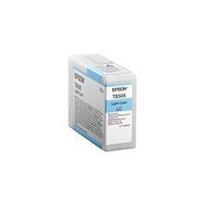 Kasetė lazeriniui spausdintuvui Epson T850500 Light Cyan Ultra Chrome HD ink 80ml