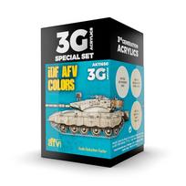 IDF AFV Colors 3G Paint Set - AK Interactive - AK11650