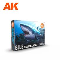 Blue Essential Colors 3Gen Set AK Interactive - AK11618
