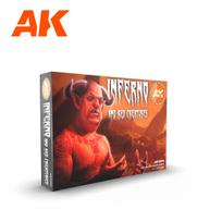 Inferno And Red Creatures 3rd Gen Acrylic Set AK Interactive - AK11604