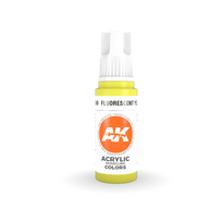 Fluorescent Yellow 17ml 3rd Gen Acrylics AK Interactive - AK11049