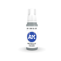 Silver 17ml 3rd Gen Acrylics AK Interactive - AK11209