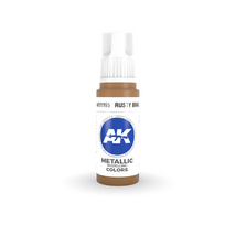 Rusty Brass 17ml 3rd Gen Acrylics AK Interactive - AK11195
