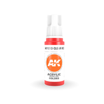 Clear Red 17ml 3rd Gen Acrylics AK Interactive - AK11213