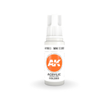 White Grey 17ml 3rd Gen Acrylics AK Interactive - AK11003