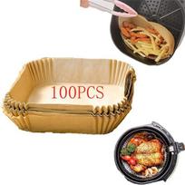 Kepimo popieriaus formelės karšto oro gruzdintuvei (100 vnt., 23 cm)