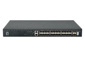 LevelOne 26-Port L3 Managed TOR Fiber Switch, 24x 1/10GbE SFP+, 2x 40/100GbE QSFP28, Hot-Swap Redundant Power Supply | 489860  | 4015867238479