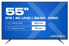 JAPANNEXT JN-IPS550UHD60F computer monitor 139.7 cm (55") 3840 x 2160 pixels 4K Ultra HD LCD Black | 560204  | 4589511188811