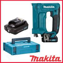Kabių pistoletas Makita ST113DWAJ; 10,8 V; 2x2,0 Ah akum.