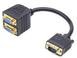 GEMBIRD CC-VGAX2-20CM Adapter VGA male to 2x VGA female