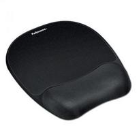 Gelinis kilimėlis pelei su atrama riešui Fellowes Memory Foam, juodas