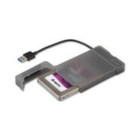 I-TEC USB 3.0 Advance MySafe Easy Enclosure 6.4cm 2.5inch External Enclosure for SATA HDD itegrated cable black