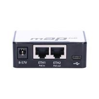 MikroTik mAP RouterOS L4 64MB RAM, 2xLAN (PoE In  and  PoE Out), 802.11b/g/n