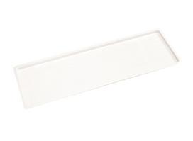 Indų džiovyklės padėklas Rejs, 44 cm x 5.7 cm x 1.5 cm, plastikas, balta sp.