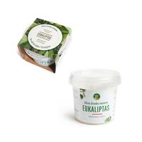 Juodosios jūros druska su eukaliptų eteriniu aliejumi Mėta, 350 g