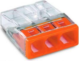 Connection terminal block 3x0.5-2.5 2273-203 100pcs. 2273-203 | 4050821027850