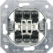 2 klavišų perjungiklio mechanizmas Delta Line 5TA2118 | 4001869038032