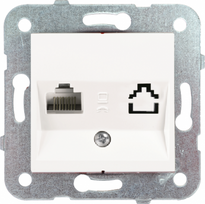 Rozetė RJ45 CAT5e baltas Karre 90963632 | 8691136314578
