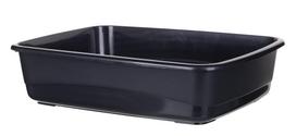 Kačių tualetas Ferplast Nip 10, juoda sp., atviras, 47 cm x 36 cm x 15 cm
