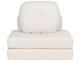 Sofa-lova Beliani Olden Boucle, balta sp., 91 x 81 cm x 54 cm