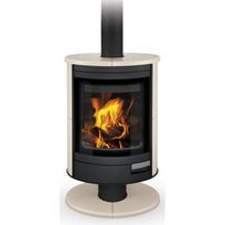 Plieninė krosnelė Romotop Stromboli N02, su keramika, 8kW