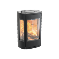 Plieninė krosnelė Nibe Contura C856W:2 Style, 3 - 7 kW