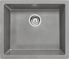 Deante granitinė virtuvinė plautuvė Deante Corda ZQA S10C, Metallic grey