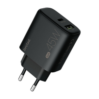 Beclad 45W Adapter USB-C + A Port (prod. by Samsung) - Black