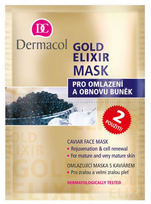 Dermacol Zen Gold Elixir Caviar Face Mask 2 x 8 ml