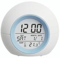 Setty JZ-212 alarm clock with LED display, blue