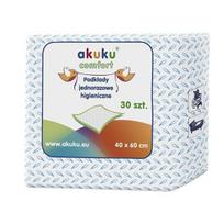 Vienkartiniai higieniniai paklotai AKUKU COMFORT, 30 vnt. 40 x 60 cm, A0377