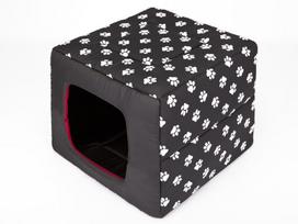 Guolis-būda Hobbydog Butterfly 2in1 R1, juodas
