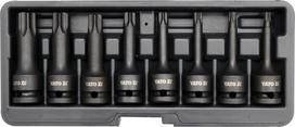 Smūginių antgalių rinkinys Torx 1/2" T30-T80 Yato (YT-1065), 8 vnt.
