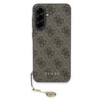 Guess 4G Charm dėklas skirtas Samsung Galaxy A56 rudos spalvos