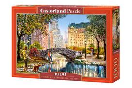 Dėlionė Castorland Puzzle Evening Walk Through Central Park, 1000 d.