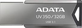 USB laikmena ADATA UV350 32GB, USB 3.1, sidabrinis