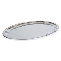Ovalus metalinis padėklas AKCENT 40,5x29 cm