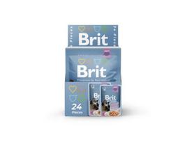 Brit Premium Cat Delicate konservai katėms maišelyje Salmon for Sterilised in Gravy, 85g x 24vnt
