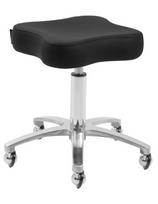 Kosmeda M meistro kėdutė ruda Comfort juoda 44-58cm