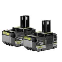 Akumuliatorius Ryobi RB18LL50, 18V, 2x 5,0Ah, LITHIUM+, ONE+