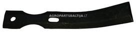 Kultivatoriaus peilis universalus. Išmatavimai mm: 190 x 50 x 10,5 x 60/70 x 40 x 4