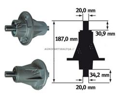 Peilio laikiklis Viking MT 740/45 dešininis pjaunamosios plotis 40 (102cm), 42 (122cm) 82207201/0, 82207201/1, 82207201/2, CG8227201H2, 382207201/2, 80543-VK1-003, CG82207-201-H2, 1136-0480-01, 6151 700 3505, 822072010, 822072011, 822072012, 3822072012