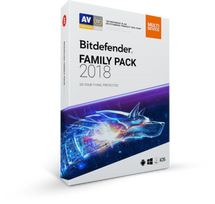 Bitdefender Family Pack 2 metams licencija iki 15 vietų